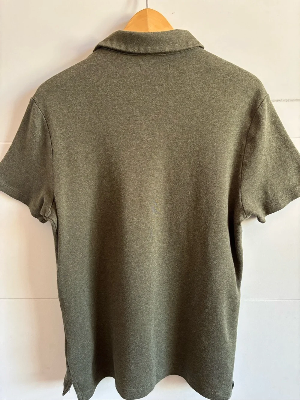 Banana Republic Men’s Soft Olive Green Polo Shirt